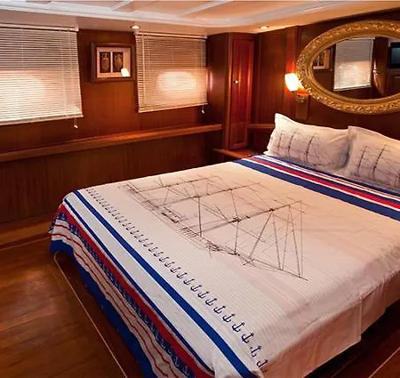 보트호텔 Barbaros Yachting Luxury Private Gulet 6 Cabins